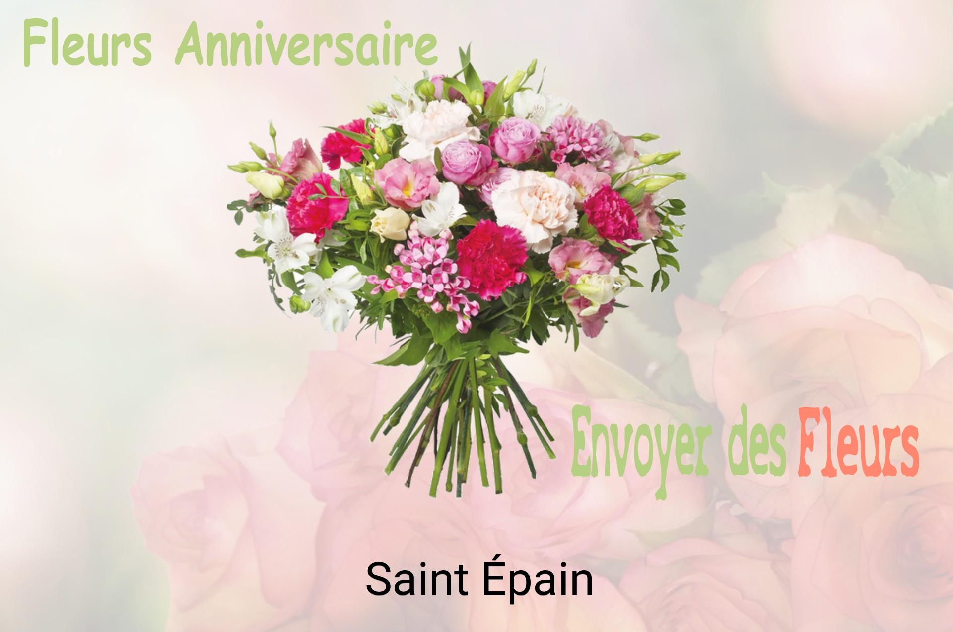 Bouquet de fleurs d’anniversaire livré à Saint-Épain